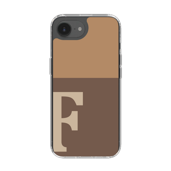 Slim Protection Case［ Original - initial two tone - F brown ］