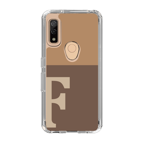 Slim Protection Case［ Original - initial two tone - F brown ］