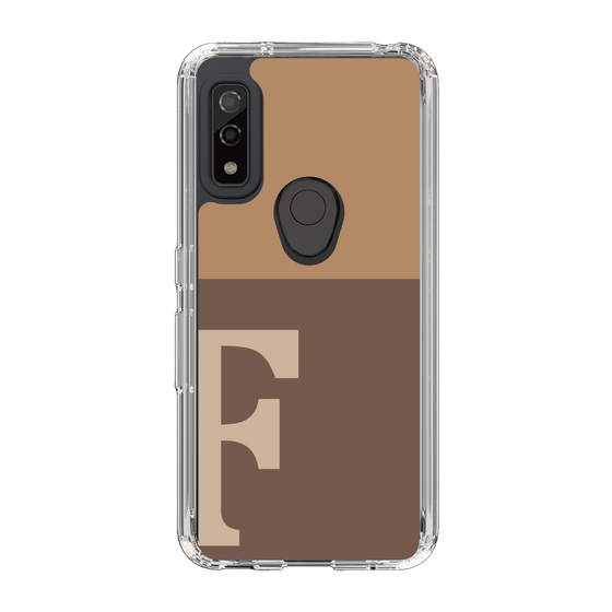Slim Protection Case［ Original - initial two tone - F brown ］