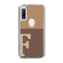 Slim Protection Case［ Original - initial two tone - F brown ］