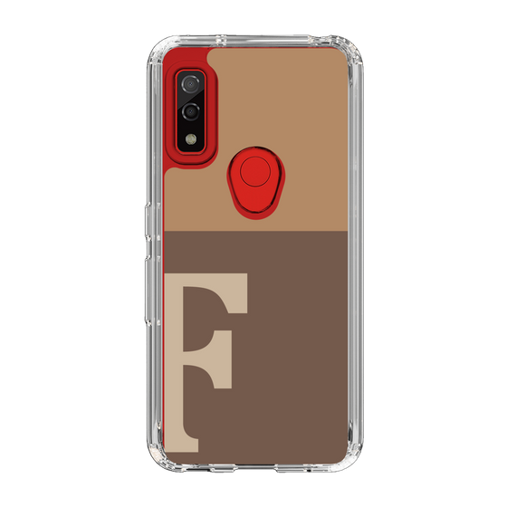Slim Protection Case［ Original - initial two tone - F brown ］