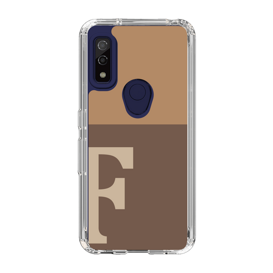 Slim Protection Case［ Original - initial two tone - F brown ］