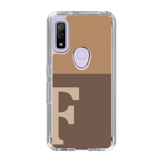 Slim Protection Case［ Original - initial two tone - F brown ］
