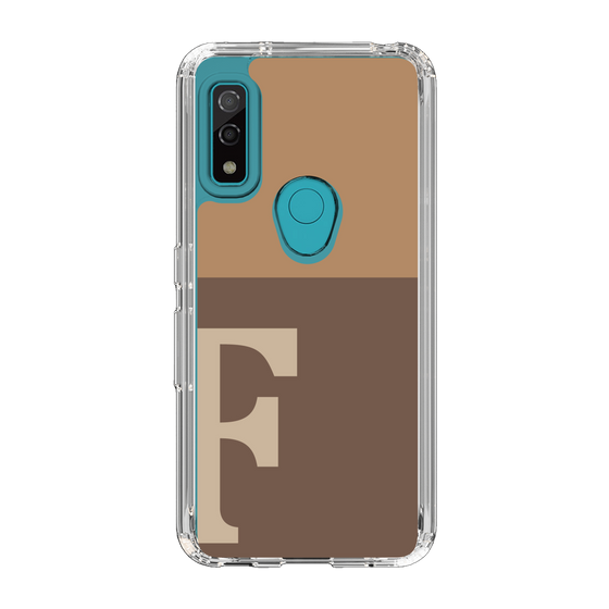 Slim Protection Case［ Original - initial two tone - F brown ］