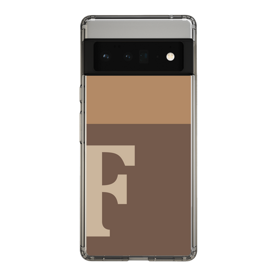 Slim Protection Case［ Original - initial two tone - F brown ］