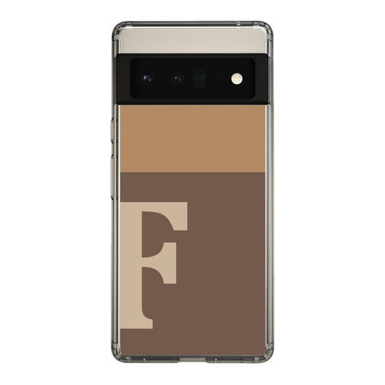 Slim Protection Case［ Original - initial two tone - F brown ］