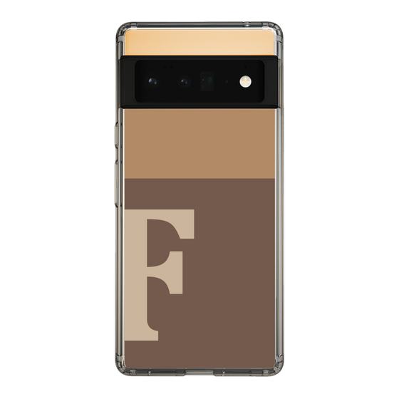 Slim Protection Case［ Original - initial two tone - F brown ］