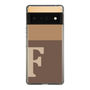 Slim Protection Case［ Original - initial two tone - F brown ］