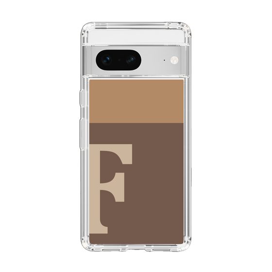 Slim Protection Case［ Original - initial two tone - F brown ］
