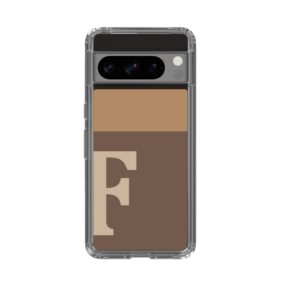 Slim Protection Case［ Original - initial two tone - F brown ］