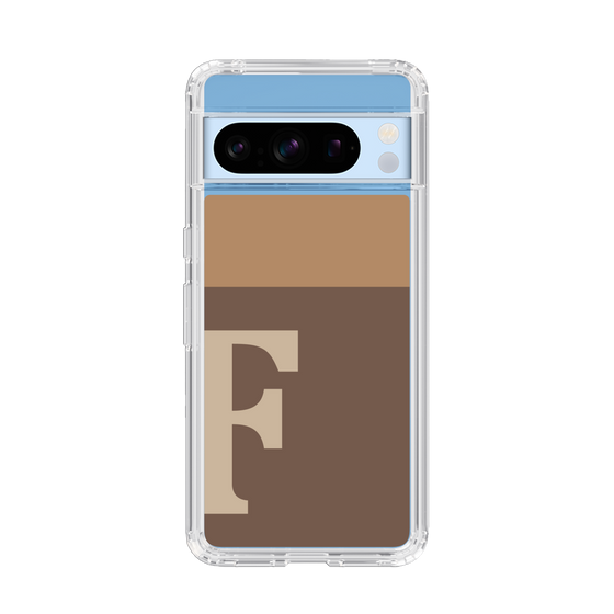 Slim Protection Case［ Original - initial two tone - F brown ］