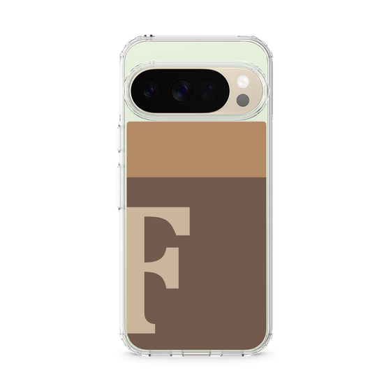 Slim Protection Case［ Original - initial two tone - F brown ］