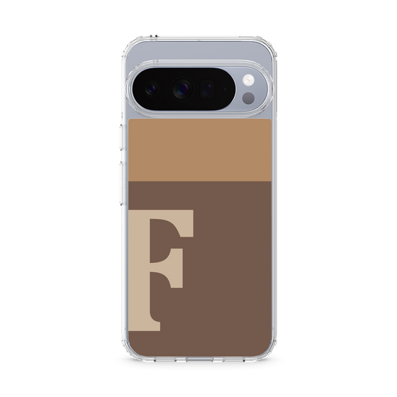 Slim Protection Case［ Original - initial two tone - F brown ］