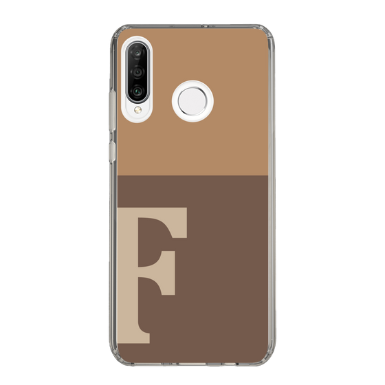 Slim Protection Case［ Original - initial two tone - F brown ］