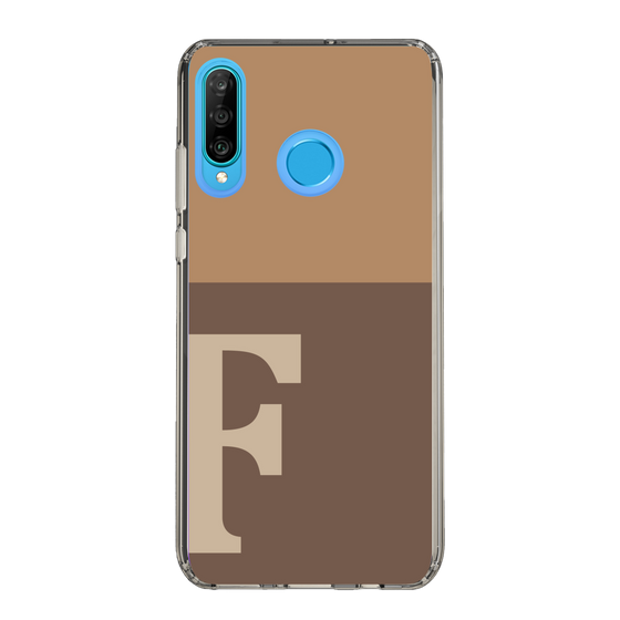 Slim Protection Case［ Original - initial two tone - F brown ］