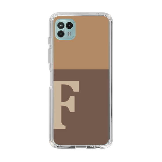 Slim Protection Case［ Original - initial two tone - F brown ］