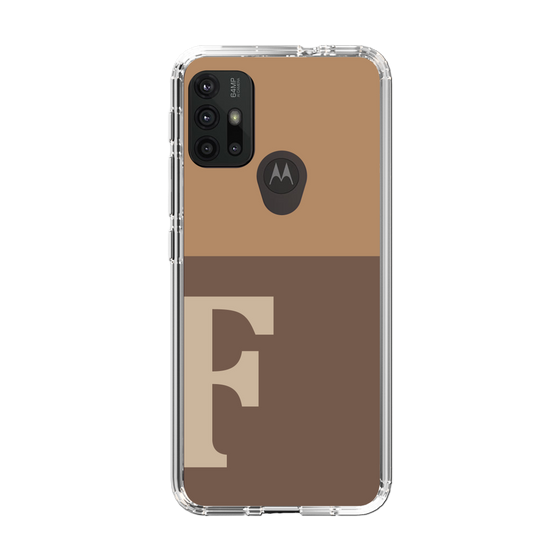 Slim Protection Case［ Original - initial two tone - F brown ］