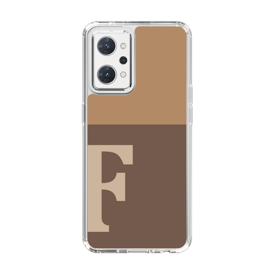 Slim Protection Case［ Original - initial two tone - F brown ］
