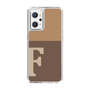 Slim Protection Case［ Original - initial two tone - F brown ］