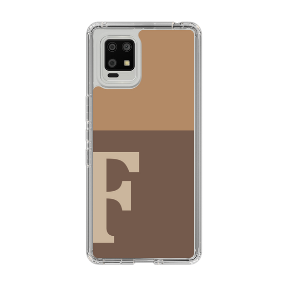 Slim Protection Case［ Original - initial two tone - F brown ］