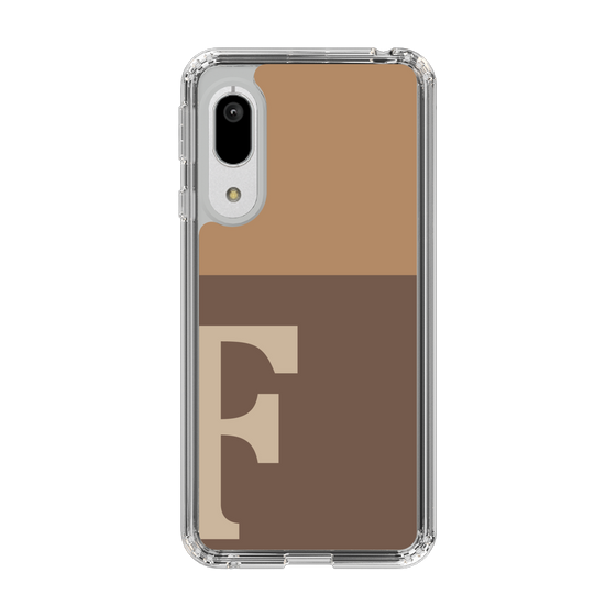 Slim Protection Case［ Original - initial two tone - F brown ］