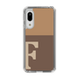 Slim Protection Case［ Original - initial two tone - F brown ］