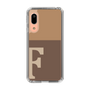 Slim Protection Case［ Original - initial two tone - F brown ］