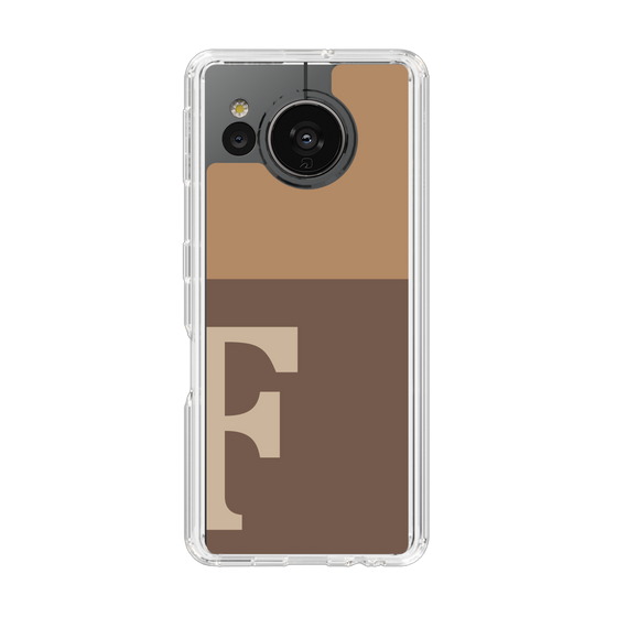 Slim Protection Case［ Original - initial two tone - F brown ］