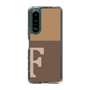 Slim Protection Case［ Original - initial two tone - F brown ］