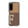 Slim Protection Case［ Original - initial two tone - F brown ］