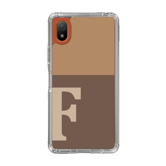 Slim Protection Case［ Original - initial two tone - F brown ］
