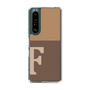 Slim Protection Case［ Original - initial two tone - F brown ］