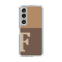 Slim Protection Case［ Original - initial two tone - F brown ］