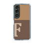 Slim Protection Case［ Original - initial two tone - F brown ］