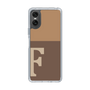 Slim Protection Case［ Original - initial two tone - F brown ］