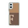 Slim Protection Case［ Original - initial two tone - F brown ］