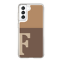 Slim Protection Case［ Original - initial two tone - F brown ］