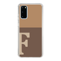 Slim Protection Case［ Original - initial two tone - F brown ］