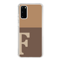 Slim Protection Case［ Original - initial two tone - F brown ］