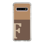 Slim Protection Case［ Original - initial two tone - F brown ］