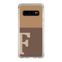 Slim Protection Case［ Original - initial two tone - F brown ］