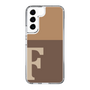 Slim Protection Case［ Original - initial two tone - F brown ］