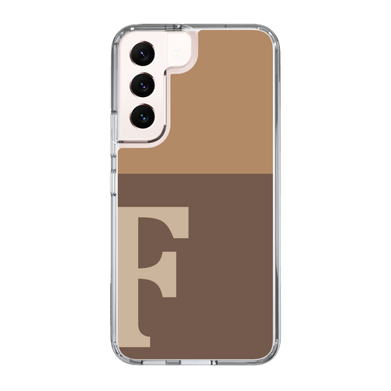 Slim Protection Case［ Original - initial two tone - F brown ］