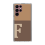 Slim Protection Case［ Original - initial two tone - F brown ］