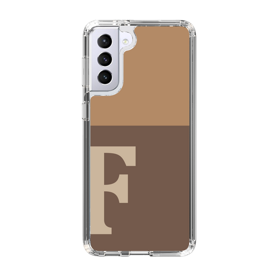 Slim Protection Case［ Original - initial two tone - F brown ］