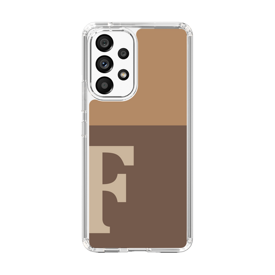 Slim Protection Case［ Original - initial two tone - F brown ］