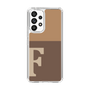 Slim Protection Case［ Original - initial two tone - F brown ］