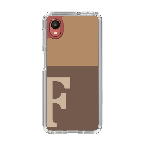 Slim Protection Case［ Original - initial two tone - F brown ］