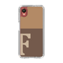 Slim Protection Case［ Original - initial two tone - F brown ］