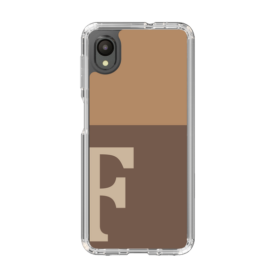 Slim Protection Case［ Original - initial two tone - F brown ］
